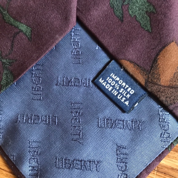 Men’s Liberty of London silk tie - Picture 4 of 8